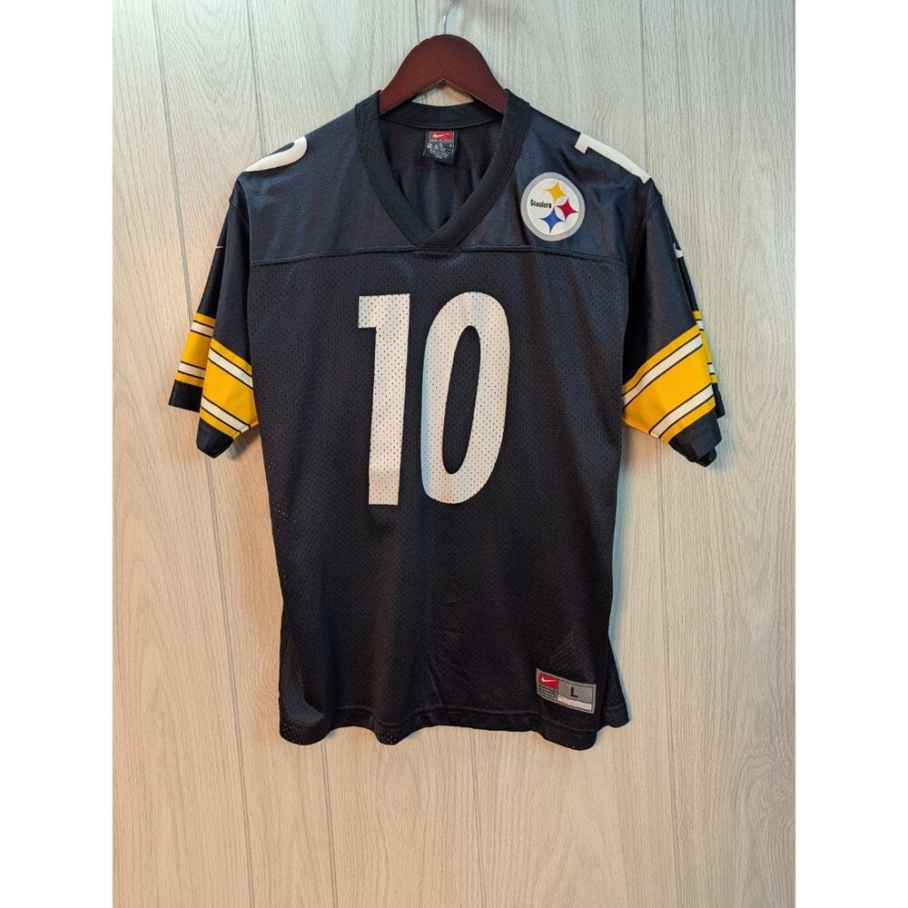 Pittsburgh Steelers Jersey Youth Large 14-16 Stewart 10 Mesh Logo Athletic Nike